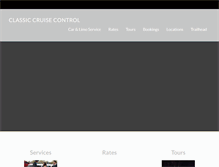Tablet Screenshot of classiccruisecontrol.com